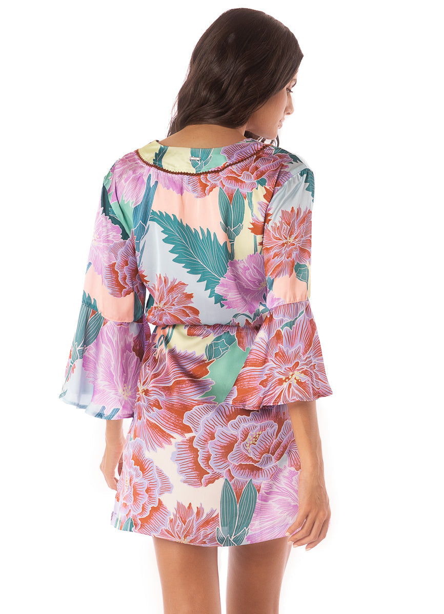 Maaji Japanese Eden Enjoyable Kaftan LT/PASTEL  GREEN SM