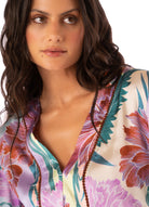 Maaji Japanese Eden Enjoyable Kaftan LT/PASTEL  GREEN LG