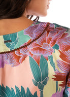 Maaji Japanese Eden Enjoyable Kaftan LT/PASTEL  GREEN MD