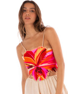 Maaji Boho Sunrise Owen Long Dress BEIGE OVERFLOW MD