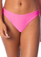 Maaji Sublimity Regular Rise Classic Bikini Bottom Pink SM