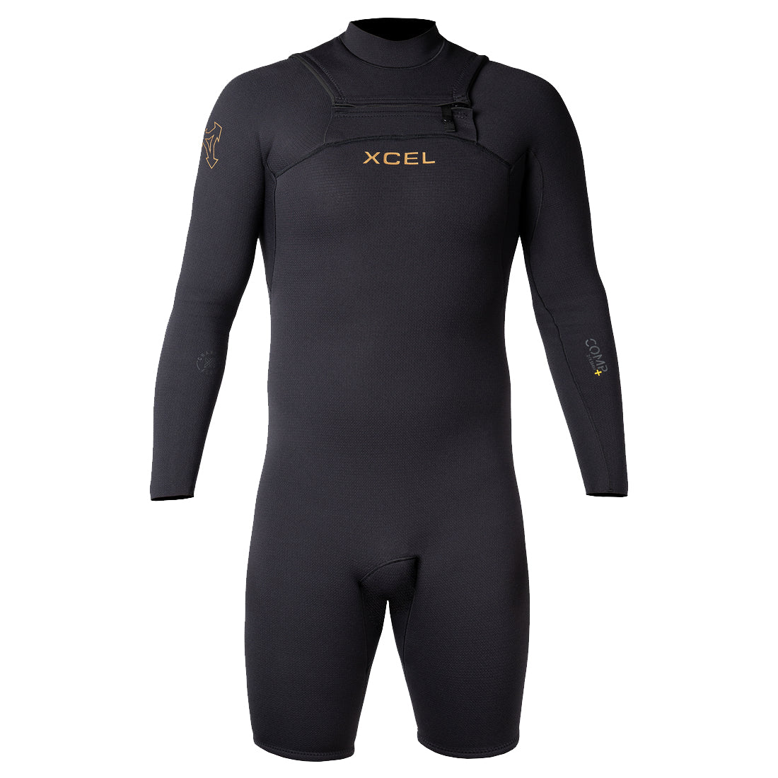 Xcel Comp+ 2mm LS Springsuit BLK-Black L