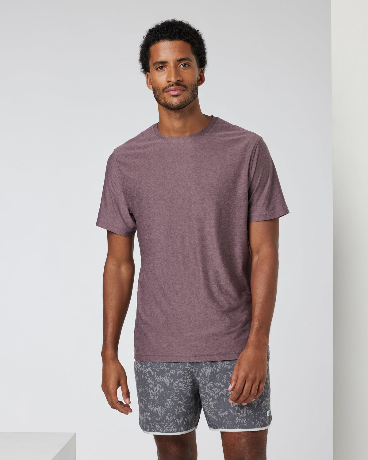 Vuori Strato SS Tech Tee HEY-ElderberryHeather S