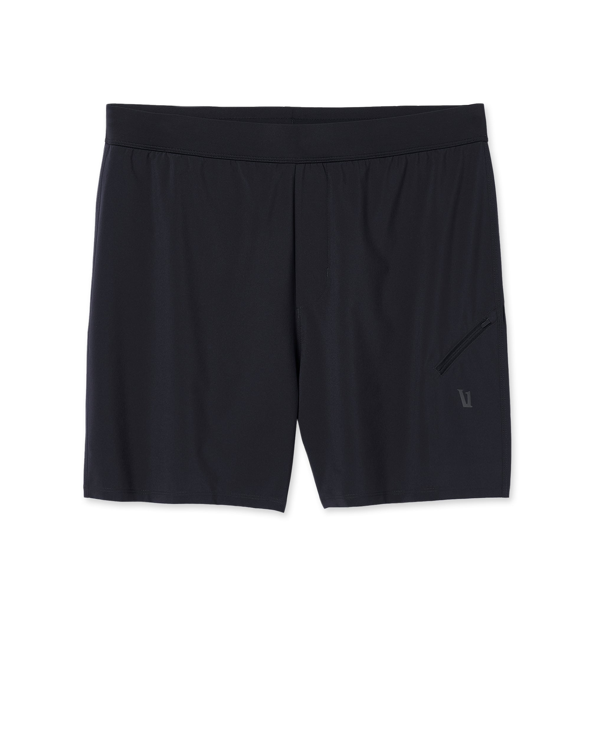 Vuori Qualify Run Short Lined 6" BLK-Black S