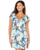 ROXY OCEANVIEW MINI DRESS BKP-BKP0 M