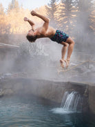 Chubbies Classic 4in Swim Trunk Navy-NeonLights XXL