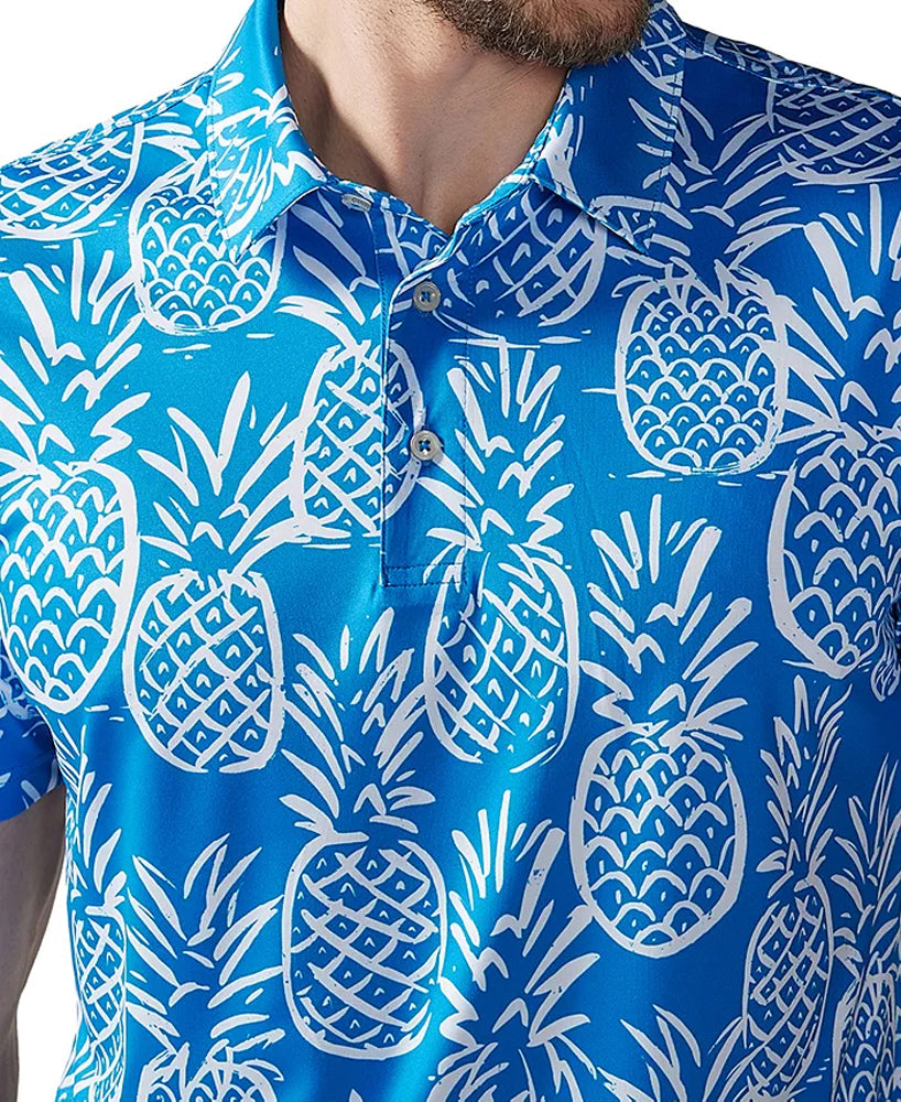 Chubbies Performance Polo 2.0  MediumBlue-ThighNapple L