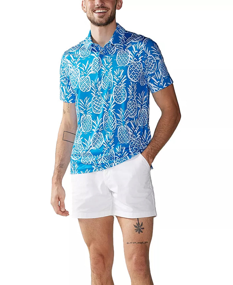Chubbies Performance Polo 2.0  MediumBlue-ThighNapple S