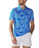 Chubbies Performance Polo 2.0  MediumBlue-ThighNapple L