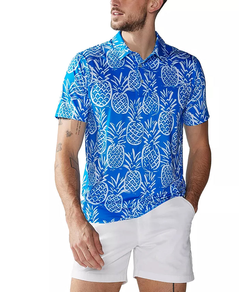 Chubbies Performance Polo 2.0  MediumBlue-ThighNapple XL