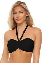 H2OH Ultimate Underwire Bandeau  BLK F