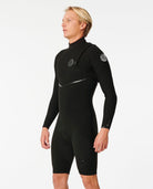 Rip Curl E-Bomb Zip Free 2mm LS Springsuit 0090-Black M