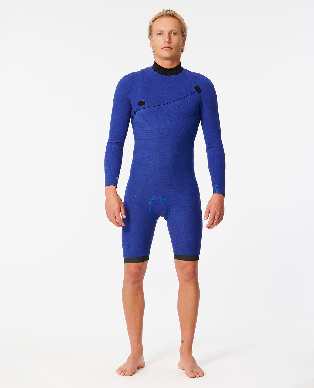 Rip Curl E-Bomb Zip Free 2mm LS Springsuit 0090-Black M