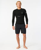 Rip Curl E-Bomb 1.5mm LS GB Wetsuit Jacket 0090-Black24 XXL