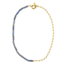 Salty Cali Marta Necklace  Blue/Gold