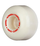 Powell Peralta Dragon Formula Nano Cubic Skateboard Wheels White 58x37.5 97A