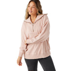 O'Neill Karma Mock Zip Sweater RDT M