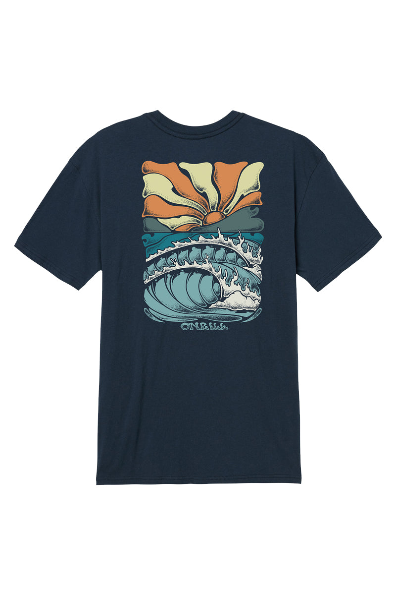 O'NEILL BOY'S NEW DREAMS TEE NVY2 L