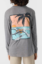 O'NEILL BOY'S DAYS END LONG SLEEVE TEE HGR M
