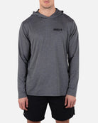 Hurley H2O-Dri Outback Hooded LS Top H006-DKSTNGRY L