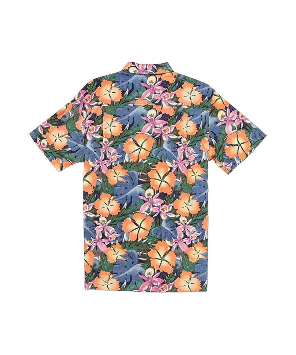 Hurley Rincon SS Shirt H4062-MidnightAqua M