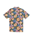 Hurley Rincon SS Shirt H4062-MidnightAqua M