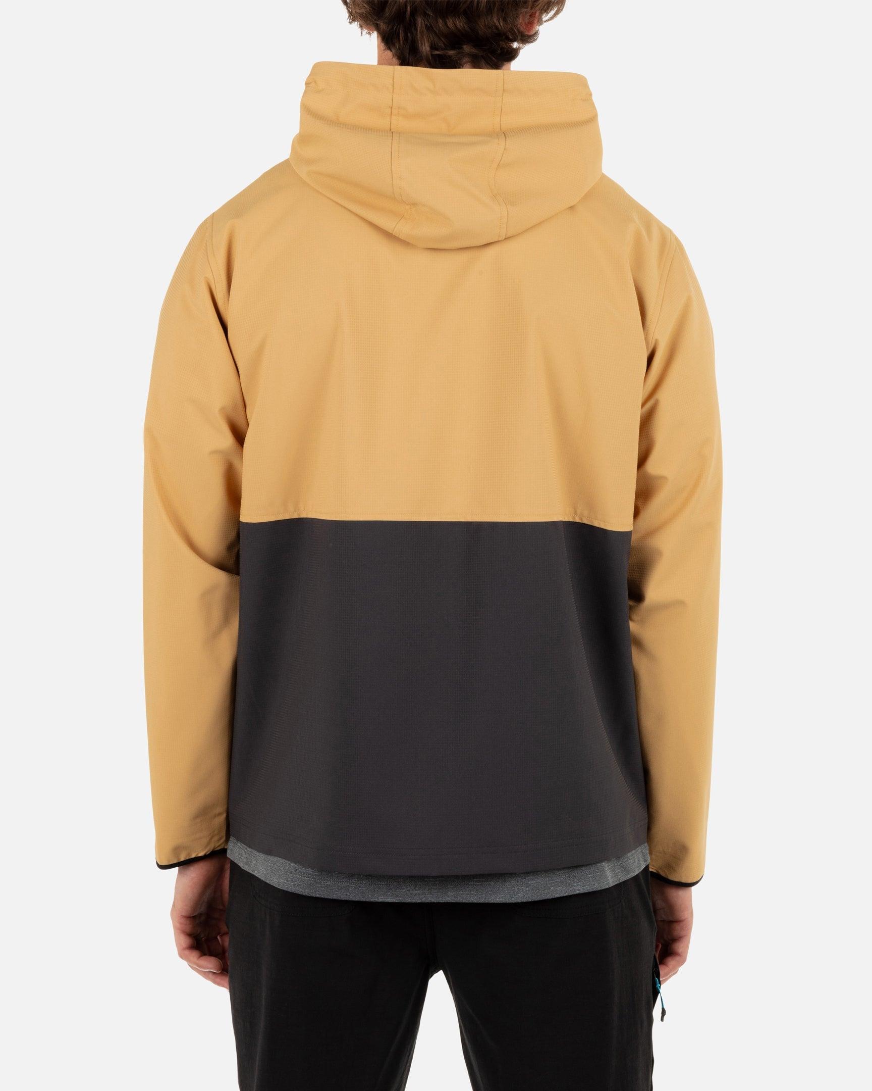 Hurley Pismo Full Zip Windbreaker  H290-Sandstorm S