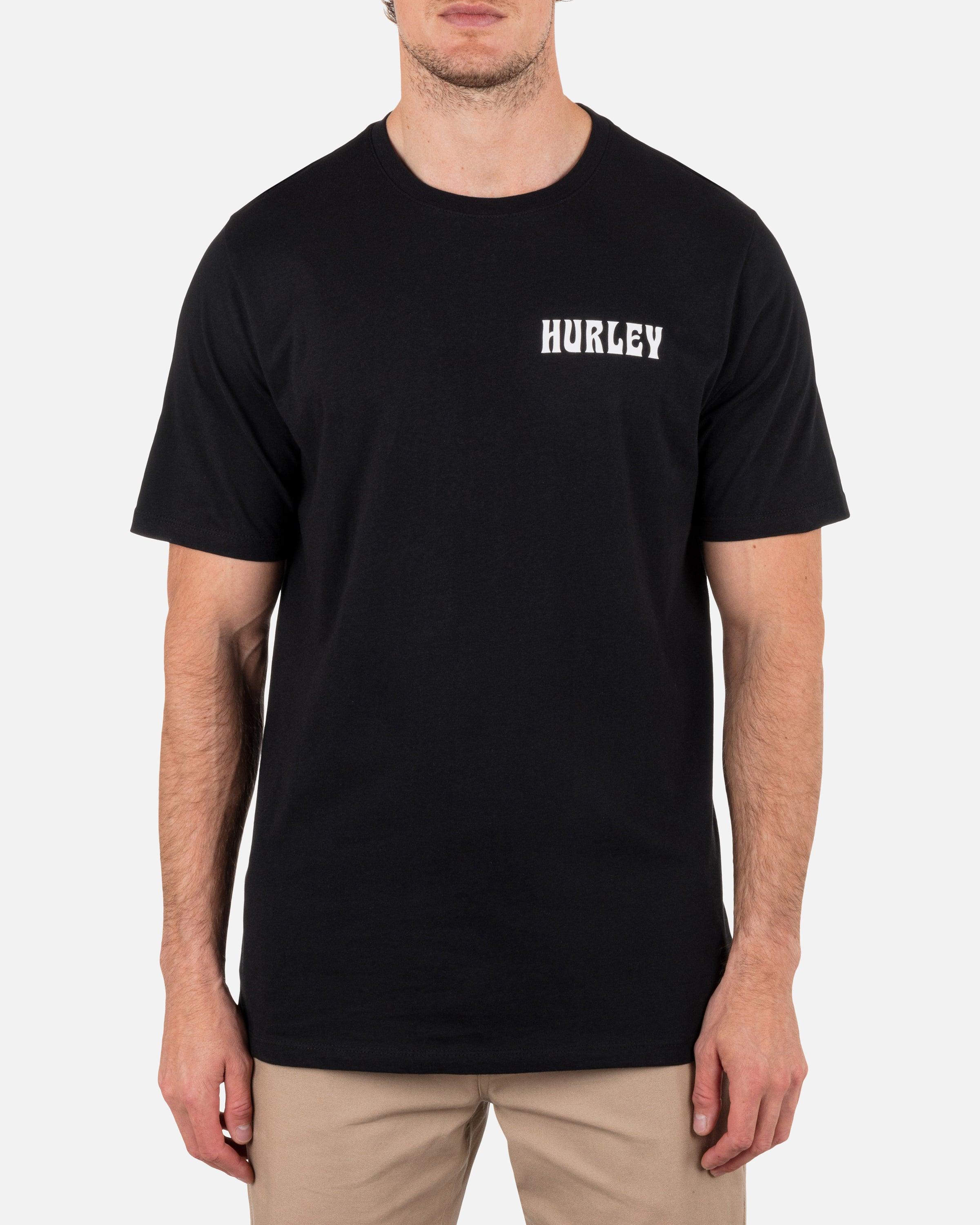 Hurley Everyday Prism SS Tee  H010-Black XXL
