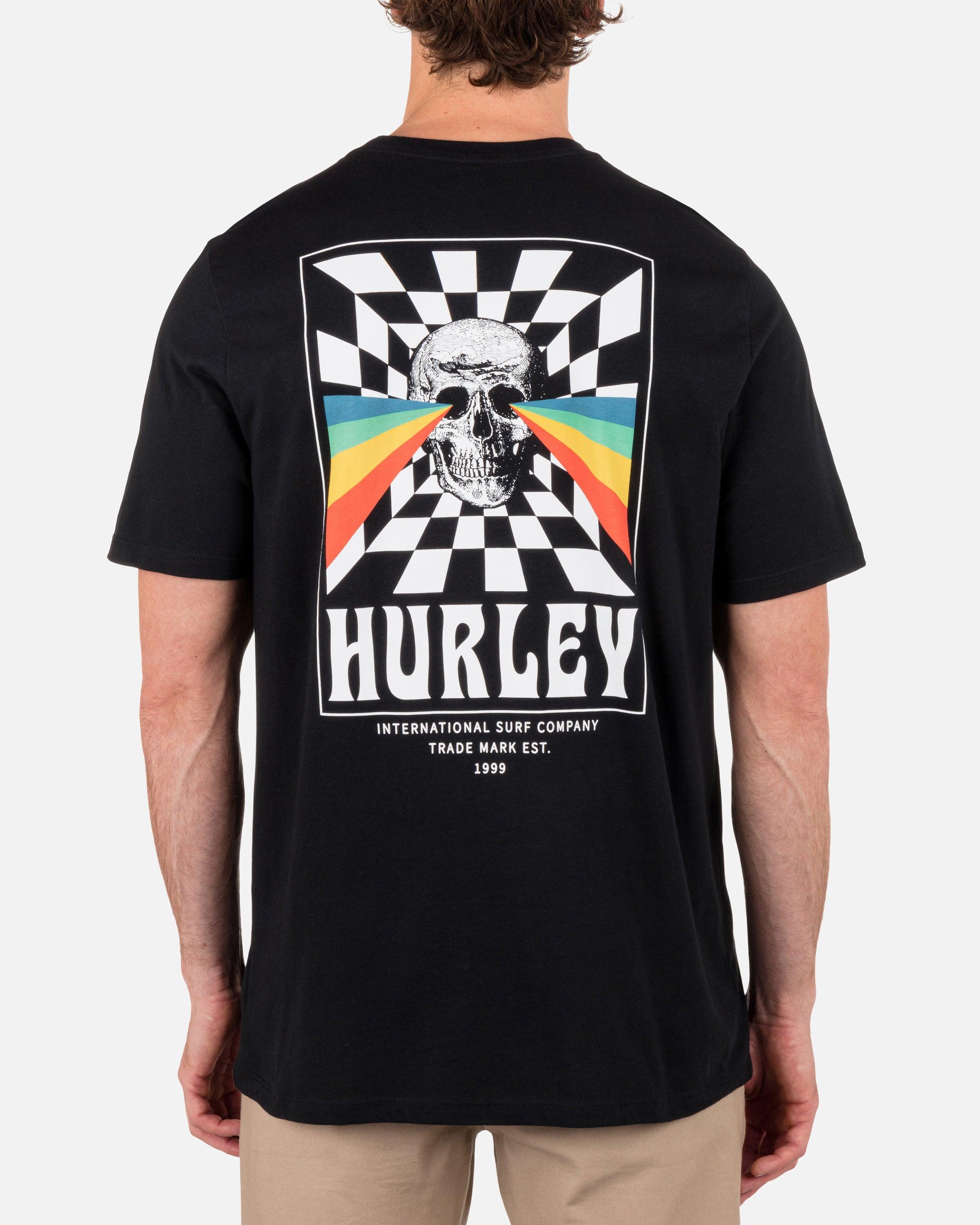 Hurley Everyday Prism SS Tee  H010-Black XXL