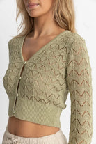 Rhythm Akoia Knit Sweater SAG XS