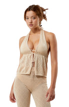 Rhythm Oahu Halter Knit Top