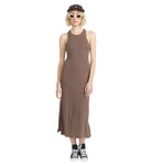 Volcom Fleurmaid Maxi Dress  BearBrown L