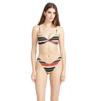 Volcom Beach Trip Twist Crop Bikini Top Black XS