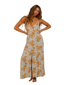 Salty Crew Baja Maxi Dress  OffWhite S