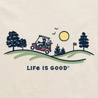 Life is Good M Crusher ND Vintage Rocket SS Tee PtyWht M