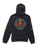 Salty Crew  Tentacles Boys Fleece Hoodie Navy Heather L