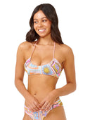 Rip Curl Beach Party Halter Crop Bikini Top