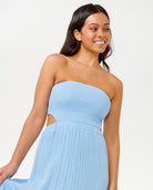 RIP CURL PREMIUM SURF MAXI DRESS MIDBLUE-8962 L