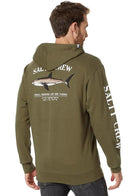 Salty Crew Bruce Hooded Fleece Army L