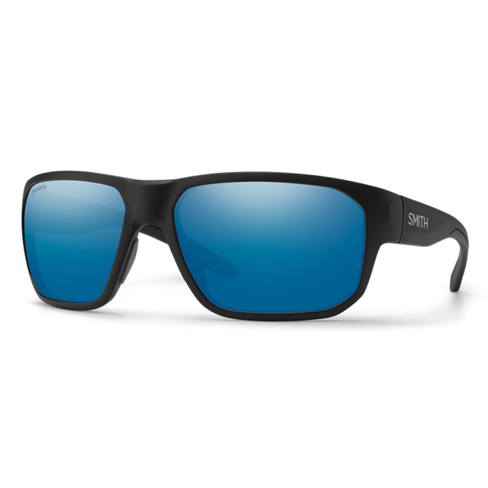 Smith Arvo Polarized Sunglasses MatteBlack CPBlueMirror