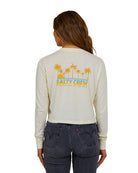 Salty Crew Boardwalk LS Crop  OFFW M