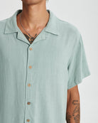 The Critical Slide Society Ernie Resort Shirt SEAGRASS S