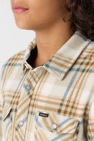 O'neill Boys Plaid Superfleece LS Shirt KHA3 L