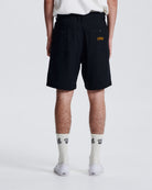 The Critical Slide Society Harro Linen Short BLACK 32