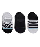 Stance Womens Leopard 3 pack Socks MUL M