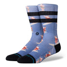 Stance Surfing Santa Crew Socks BLU M