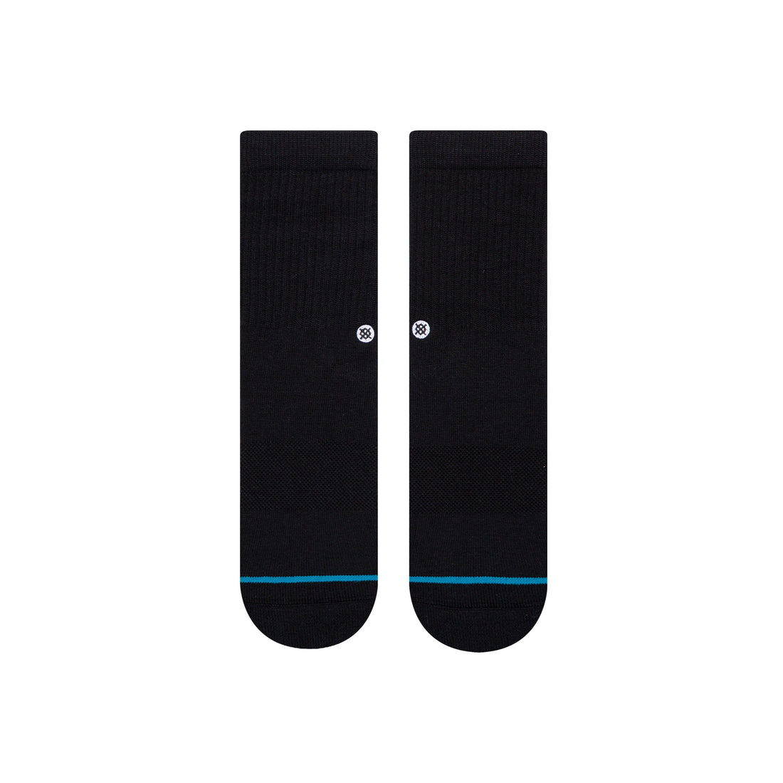 Stance Kids Icon Crew Socks Black L