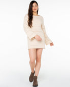Roxy Bondi Sunset LS Sweater Dress TEC0 L