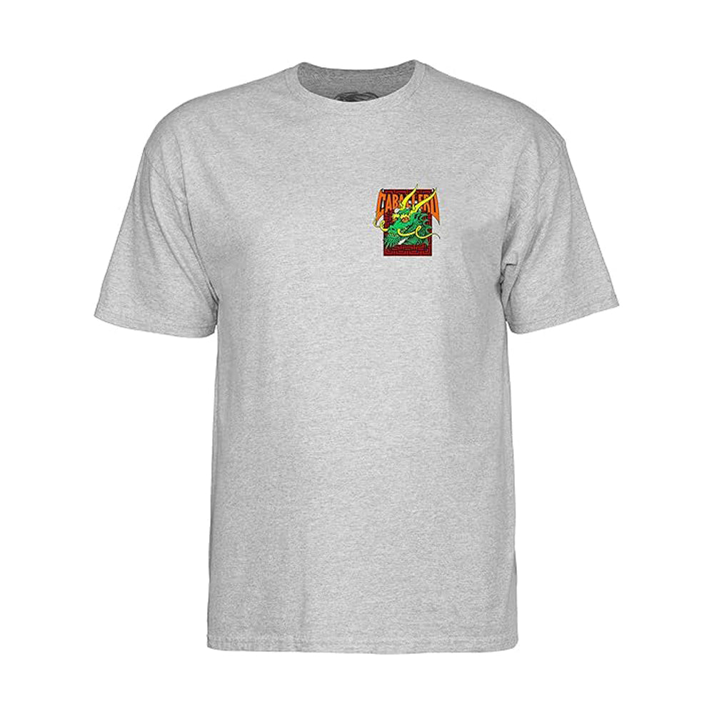 Powell Peralta Steve Caballero Street Dragon Tee Sport Gray M