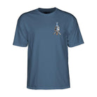 Powell Peralta Skull & Sword Tee Shirt Indigo Blue L